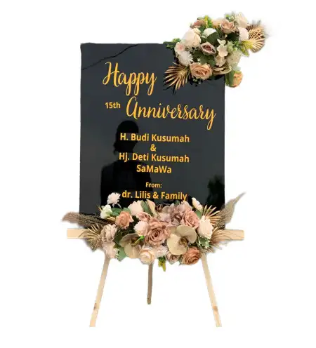 Papan Bunga Akrilik Babakan Karet