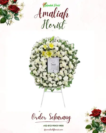 Krans Bunga Duka Babakan Karet